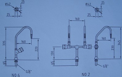 Vòi rửa phòng thí nghiệm WJH0822